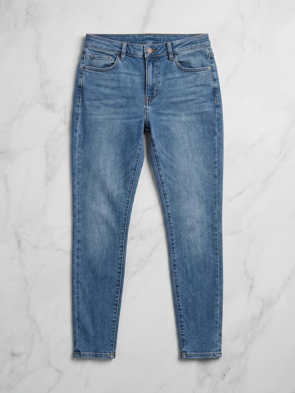 PISTOLA Women Size 29 Light Wash Skinny Jeans Cotton Blend Elevated Quiet Luxury - Picture 1 of 7